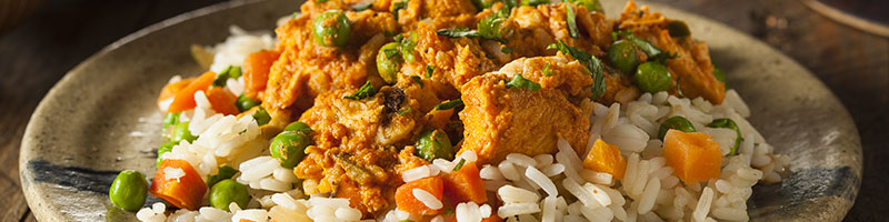 Milde Curries, romig en zoet